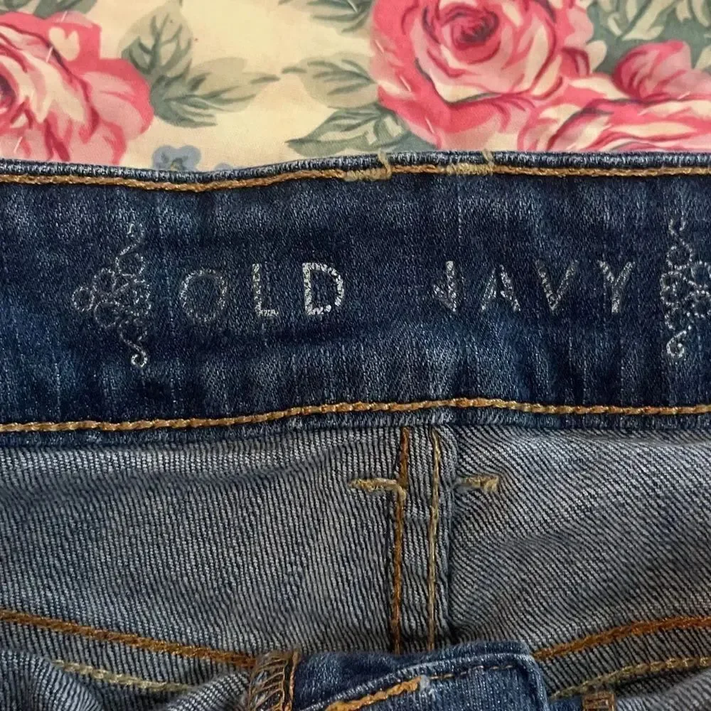Old Navy, jean skirt
